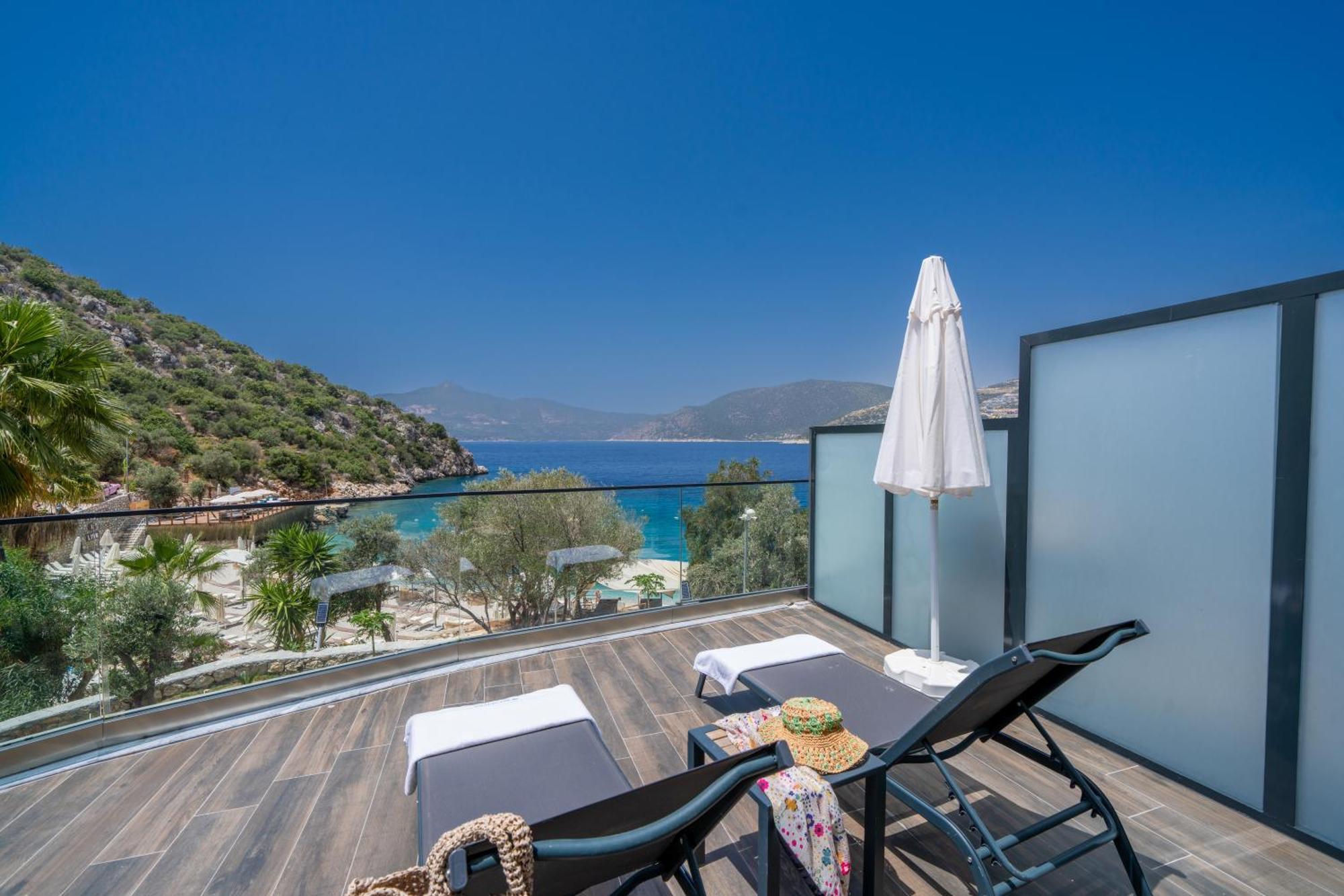Kalkan Beach Park Hotel Kas Exterior photo