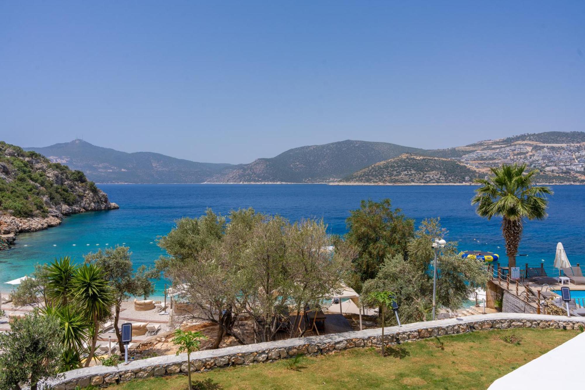 Kalkan Beach Park Hotel Kas Exterior photo