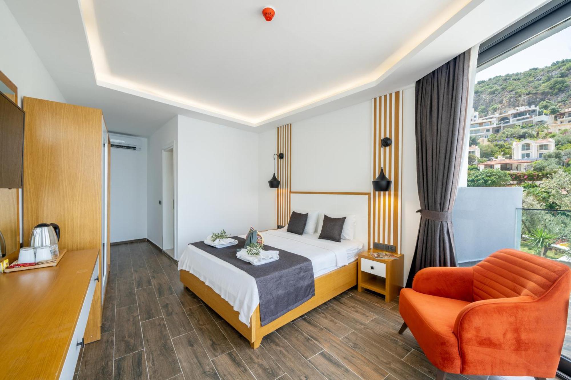 Kalkan Beach Park Hotel Kas Exterior photo